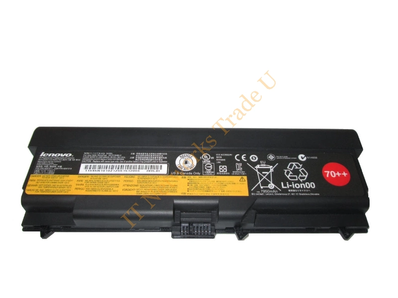 45N1009 Lenovo 70++ (9-Cell) Battery for ThinkPad L410 L510 T510 Laptop Battery