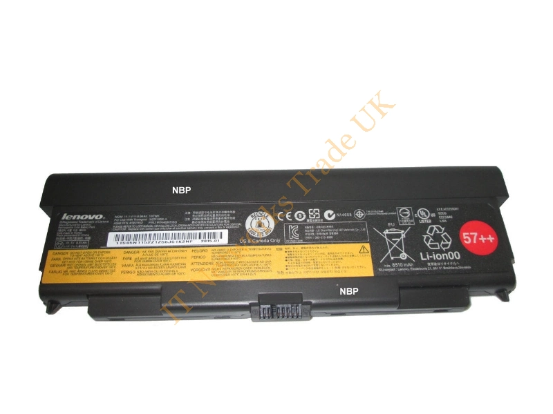 45N1779 Lenovo 9-Cell 10.8V Li-ion Battery for ThinkPad W540 / W541 Laptop Battery