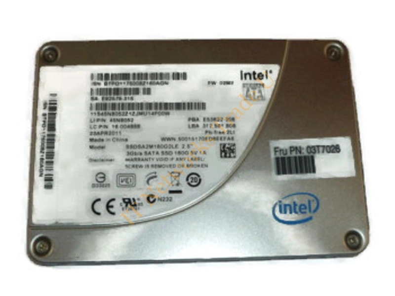 45N8052 IBM 160GB Multi-Level Cell (MLC) SATA 3Gb/s 2.5-inch Solid State Drive SSD Storage