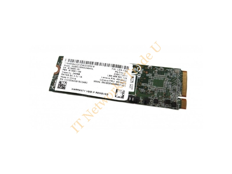 45N8422 IBM 240GB Multi-Level Cell (MLC) SATA 3Gb/s 2.5-inch Solid State Drive SSD Storage