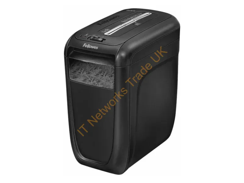 4606101 - Fellowes 60Cs paper shredder Cross shredding 72 dB 23 cm Black