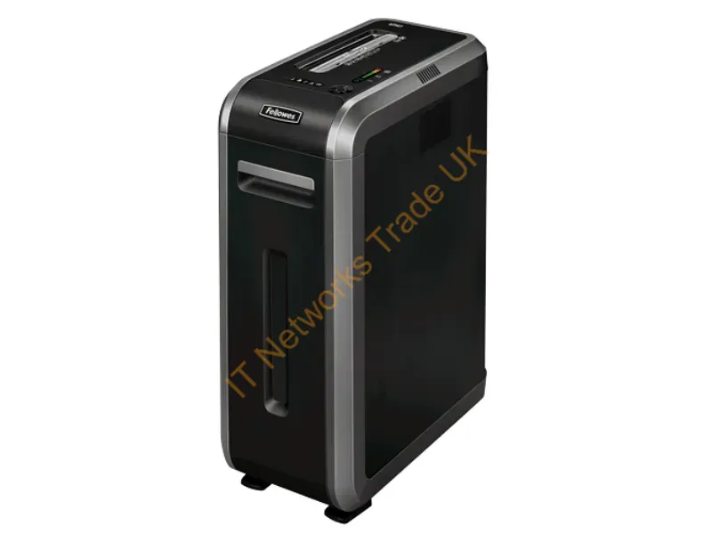 4612001 - Fellowes 125Ci paper shredder Cross shredding 23 cm Black