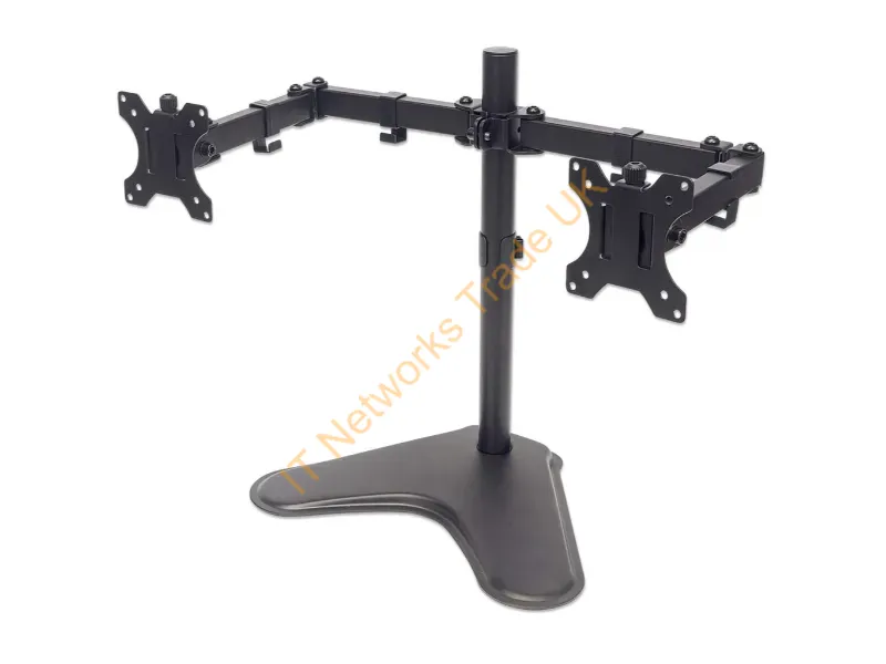 461559 - Manhattan 461559 Monitor Mount / Stand 32" Desk Black