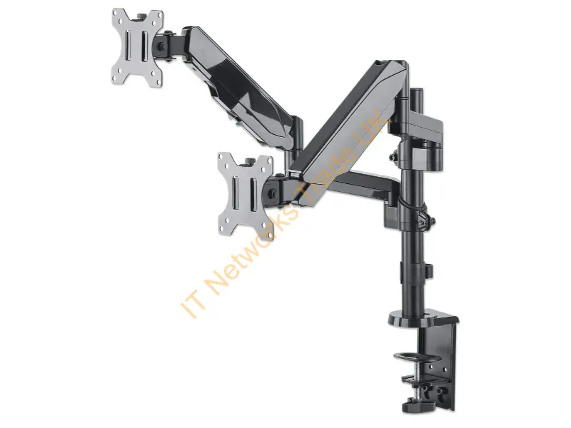 461597 - Manhattan 461597 Monitor Mount / Stand 32" Desk Gray