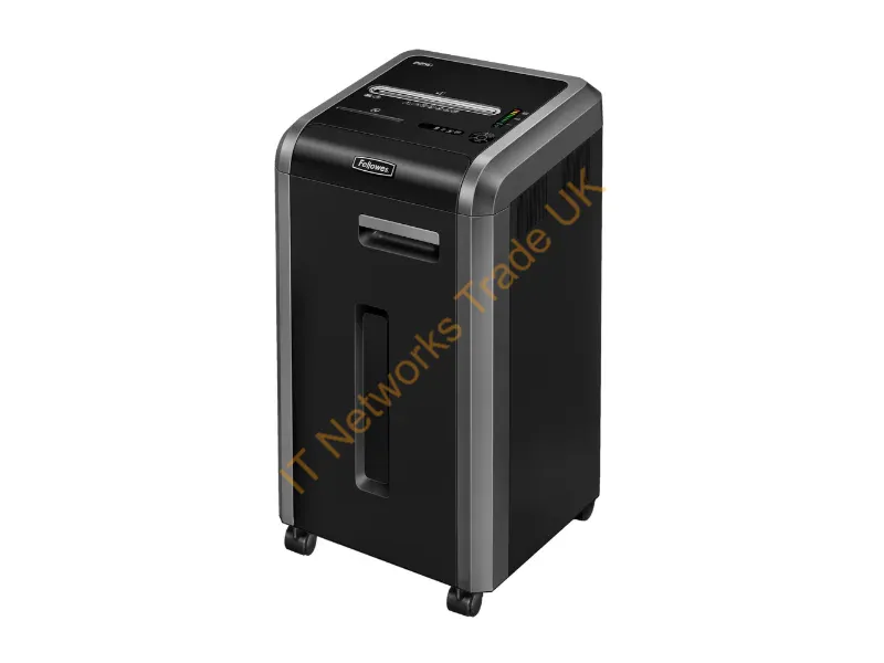 4622001 - Fellowes Paper Shredder 225Ci 24 Sheet Cross Cut Shredder with 60 Litre Bin High Security P4