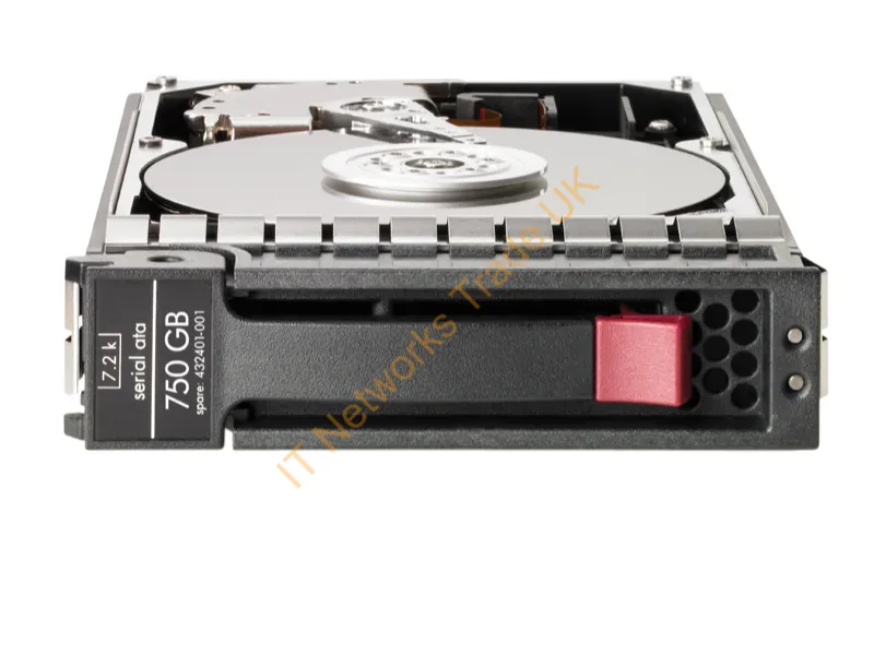 462595-B21 - Hpe 750Gb 3G Sata 7.2K Rpm Lff (3.5-Inch) Non-Hot Plug Midline 1Y Wty Hard Drive Internal Hard Drive 7200 Rpm 3.5" Serial Ata