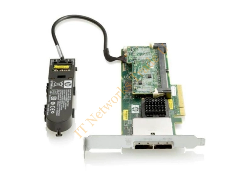 462832B21 HP Smart Array P411 PCI-Express x8 512MB BBWC (Battery Backed Write Cache) Serial Attached SCSI (SAS) 300MBps RAID Storage Controller Card