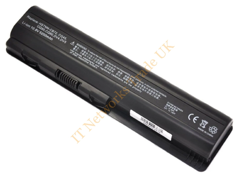 462890-121 HP 6-Cell Li-Ion 10.8VDC 4400mAh Battery for Pavilion DV4 / DV5 Laptop Battery