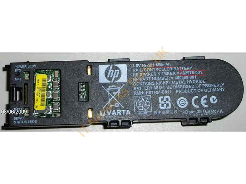 462976-001 HP 4.8v Ni-Mh 650mah P-Series Battery Laptop Battery