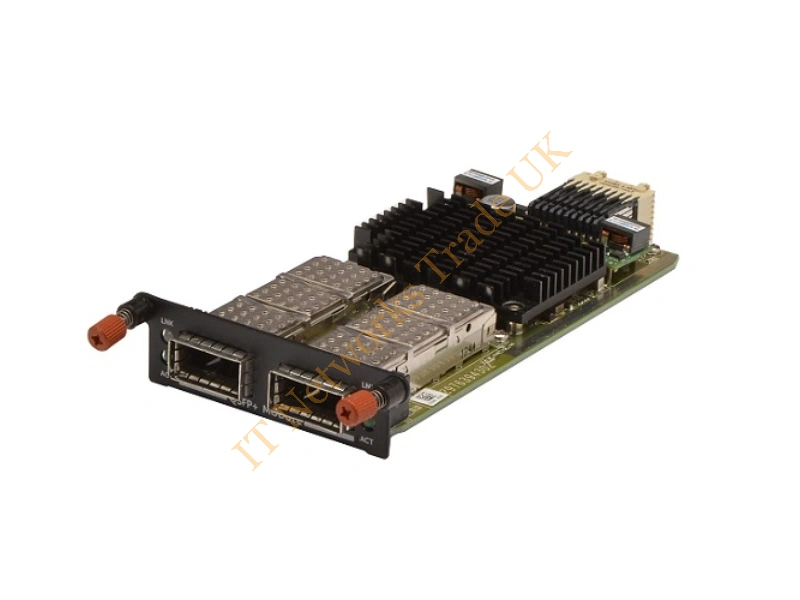 463-2813 Dell Dual Port 40Gb Ethernet QSFP+ Expansion Module for N4032 / N4032F Networking Accessory