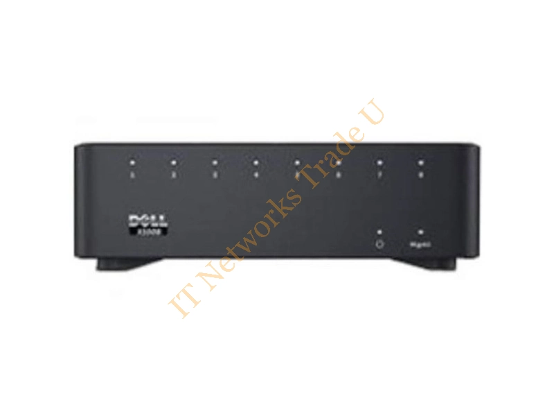 463-5908 Dell Networking X1008P 8-Port 8 x 10/100/1000 Gigabit Ethernet Layer 2 Managed Networking Switch
