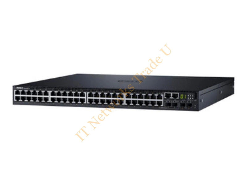 463-7669 Dell Networking S3124 24-Port 24 x 10/100/1000 + 2 x 10 Gigabit SFP+ + 2 x combo Gigabit SFP Layer 3 Network Switch