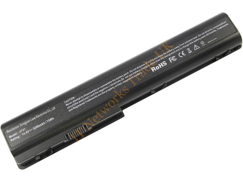 464059-122 HP 8-Cell 4400mAh 14.4V 73Wh Li-Ion Battery for Notebook HDX X18-1000 / X18-1002TX / X18-1003TX Laptop Battery