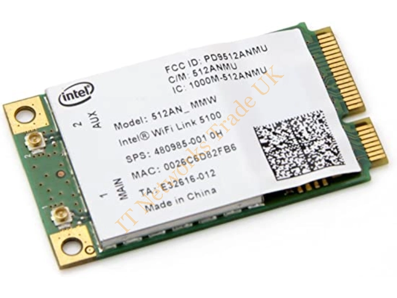 464382-001 HP PCI-Express Mini 512AN-MMW PCI 802.11a/b/g/n WiFi Wireless Lan (WLAN) Network Adapter Wireless LAN Card