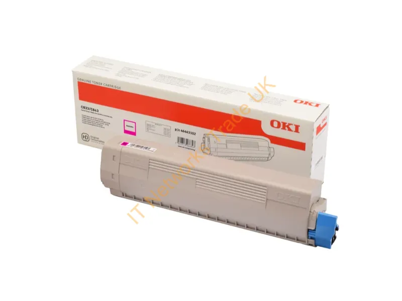 OKI 46443102 Toner magenta, 10K pages Accessory