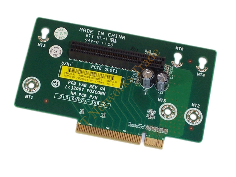 464598-001 HP 2x4 PCI-Express x8 Riser Board for ProLiant DL180 G5 Server Server Accessory