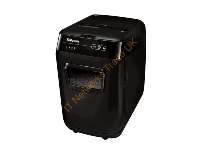 4653501 - Fellowes Automax 200C Paper Shredder Cross Shredding 60 Db 9.02" (22.9 Cm) Black