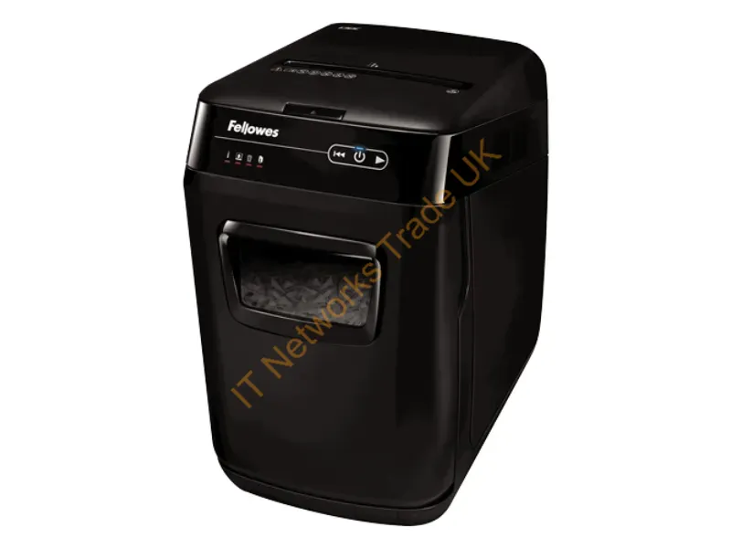 4680001 - Fellowes Automax 130C Paper Shredder Cross Shredding 60 Db Black