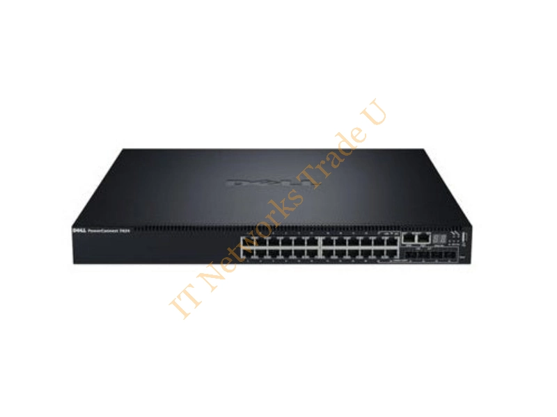 469-4253 Dell PowerConnect 7024 24-Ports 1GBe SFP Network Managed Network Switch