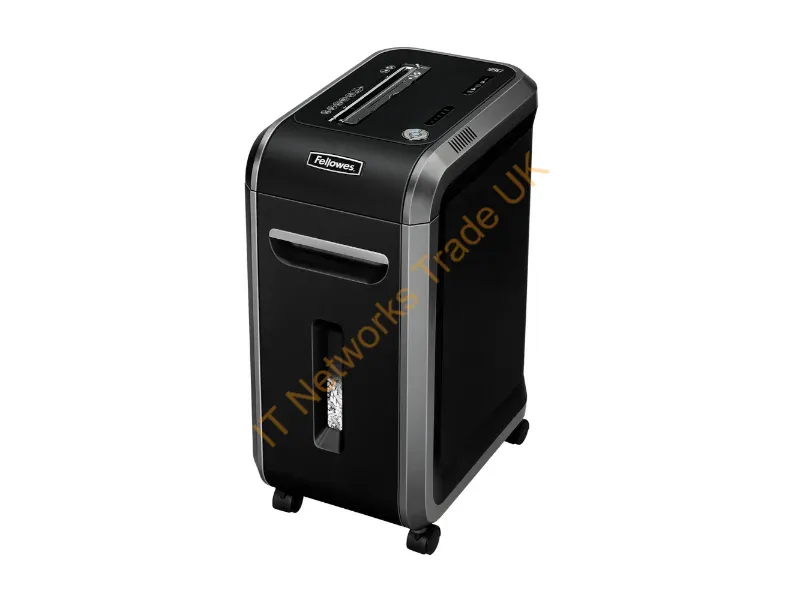 4691101 - Fellowes Powershred 99Ci paper shredder Cross shredding 23 cm Black, Grey