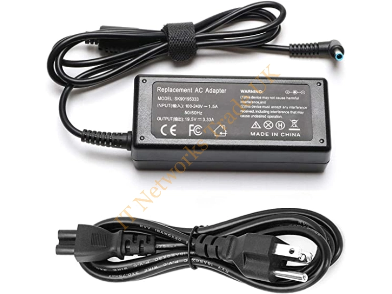 469366-001 HP 65-Watts AC Adapter Power Cable not Included Power Adapter
