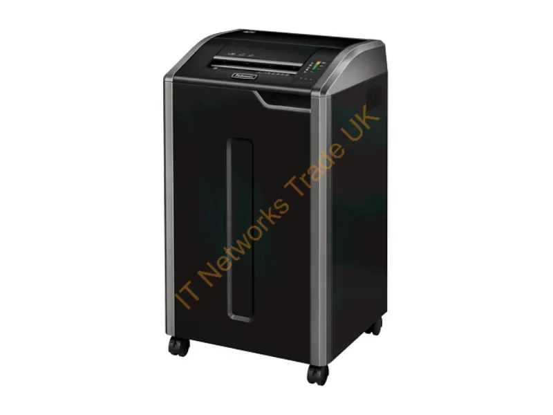 4698501 - Fellowes 425i paper shredder Strip shredding 30 cm Black