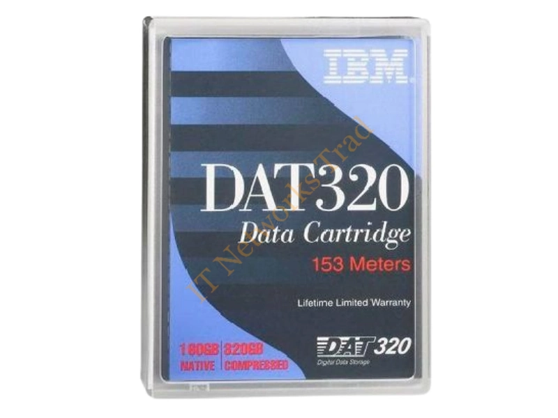 46C1936 IBM DAT 320 Data Cartridge DAT DAT 320 160 GB (Native) / 320 GB (Compressed) Tape Media Storage