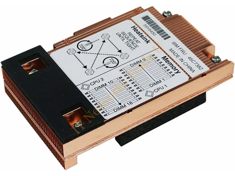 46C7382 IBM Heatsink for BladeCenter HS22V