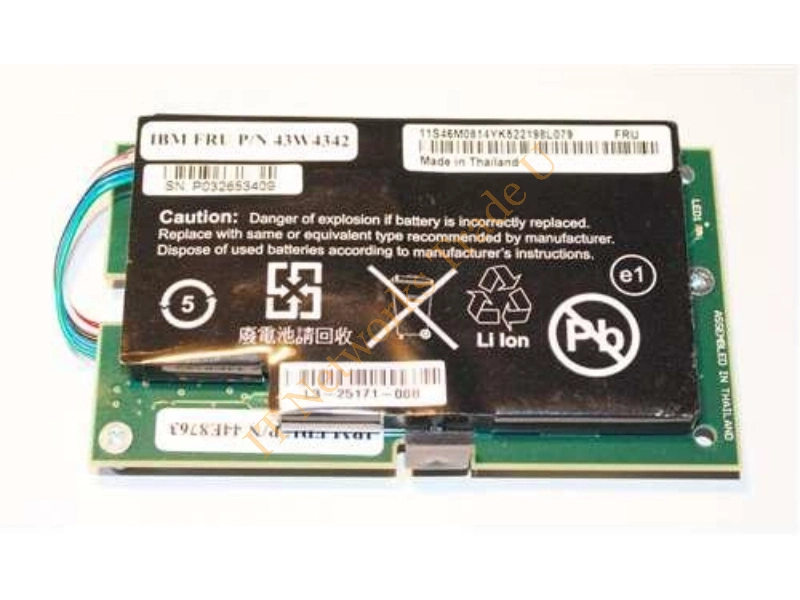 46C9040 IBM ServeRAID MR10M SAS/SATA Controller Battery Cache Battery