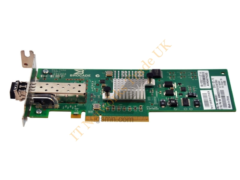 46M6061 IBM Brocade 8GB Single -Port PCI Express Fibre Channel Host Bus Adapter with Standard Bracket Card for IBM System-X