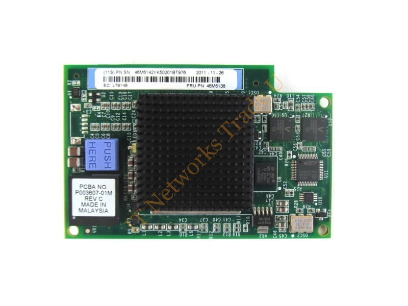 46M6142 IBM Emulex Fibre Channel 8GB/s Expansion Card Server Accessory