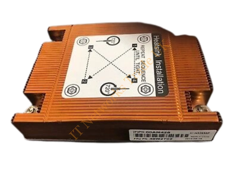 46W2702 IBM SCREW DOWN COPPER Heatsink for System x IDATAPLEX DX360 M4