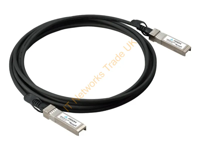 46X0814-AX - Axiom 46X0814-Ax Infiniband/Fibre Optic Cable 196.9" (5 M) Sfp+ Black
