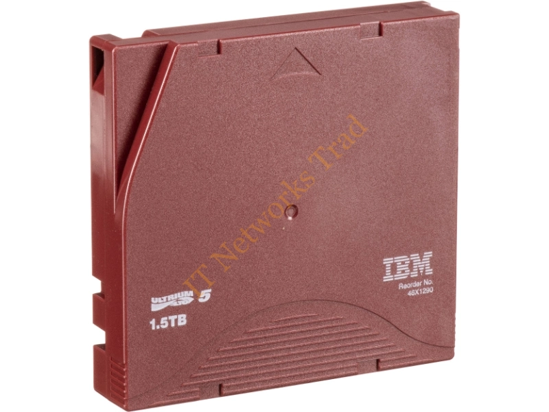 46X2012 IBM LTO Ultrium 5 Data Cartridge LTO Ultrium LTO-5 1.50 TB (Native) / 3 TB (Compressed) 20 Pack Tape Media Storage