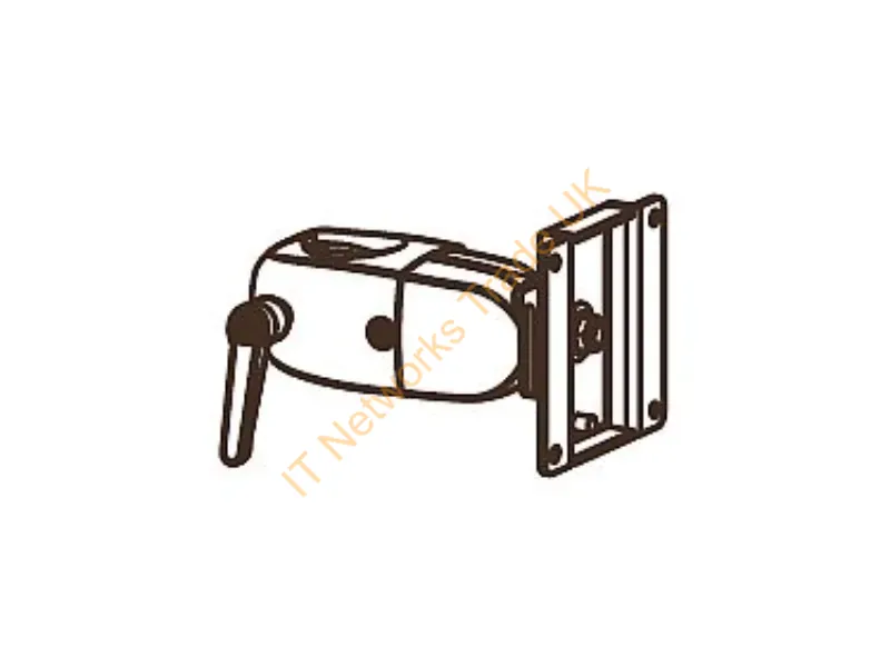 47-058-200 - Ergotron Ds Series Ds100 Clamping Single Pivot 30" Desk Black