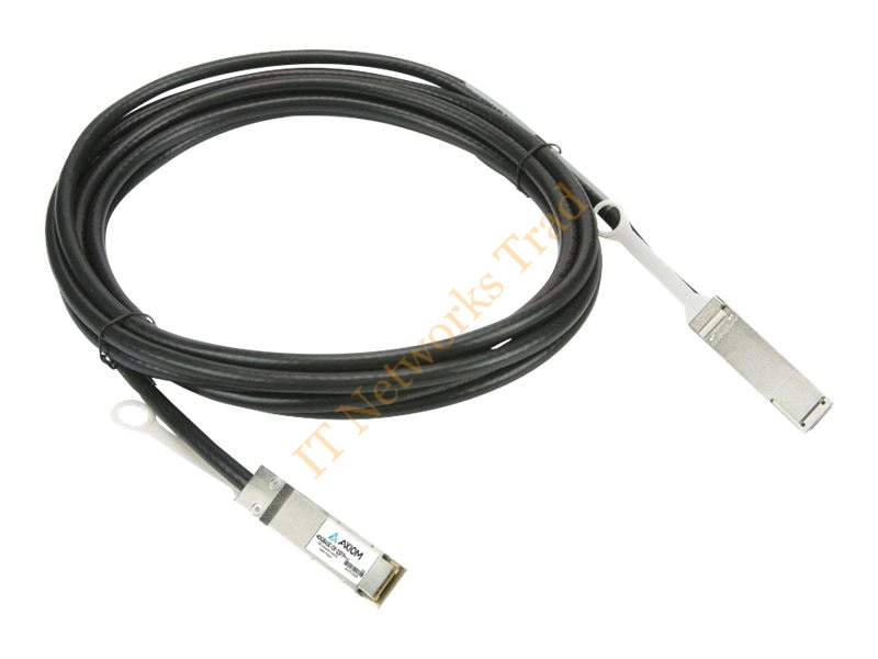 470-AAxB Dell 0.5M QSFP+ to QSFP+ 40GbE Passive Copper Direct Attach Cable Network Ethernet Cable