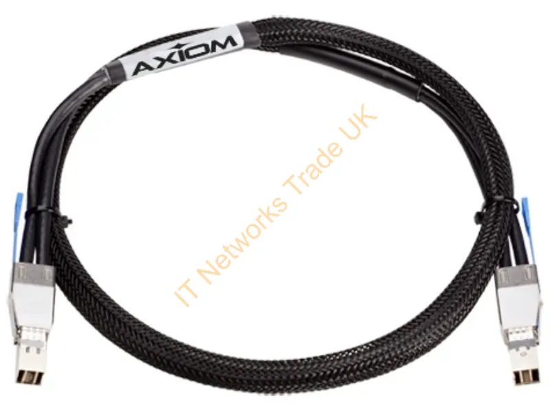 470-ABHC-AX - Axiom 470-Abhc-Ax Infiniband/Fibre Optic Cable 19.7" (0.5 M) Black