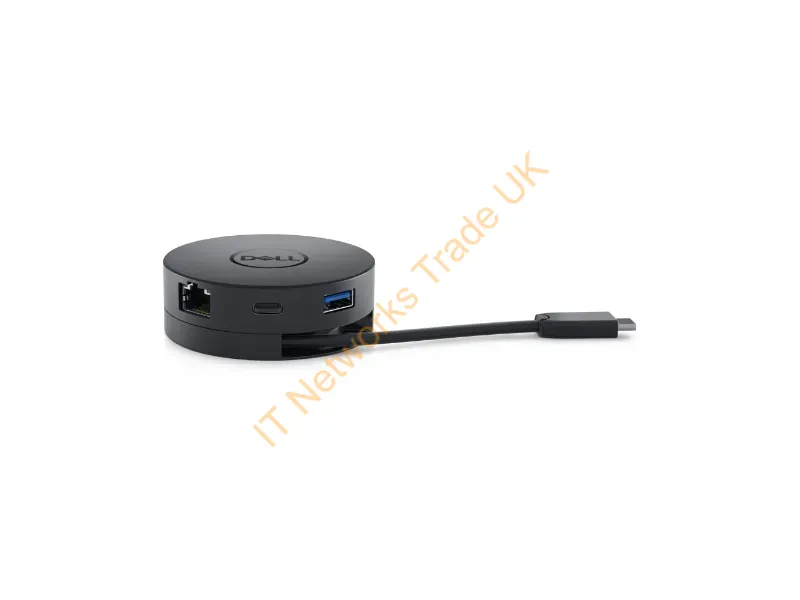 470-ACWN - DELL DA300 Wired USB 3.2 Gen 2 (3.1 Gen 2) Type-C Black