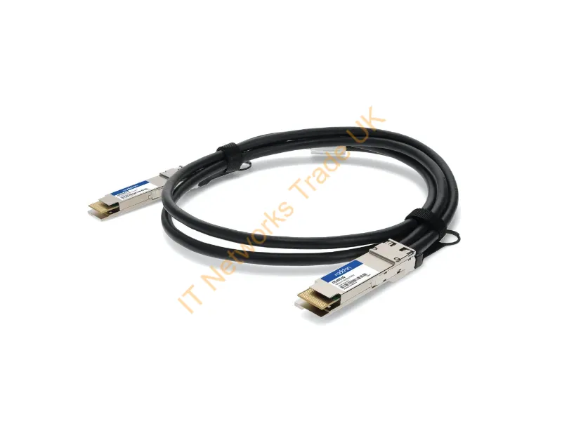 470-ADYS-AO - Addon Networks 470-Adys-Ao Infiniband/Fibre Optic Cable 19.7" (0.5 M) Qsfp-Dd Black