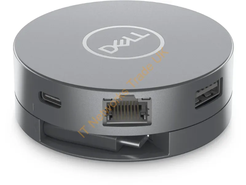 470-AFJI - DELL DA305 Wired USB 3.2 Gen 2 (3.1 Gen 2) Type-C Silver