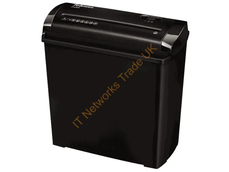 4701001 - Fellowes P-25S paper shredder Strip shredding 22 cm Black, Grey