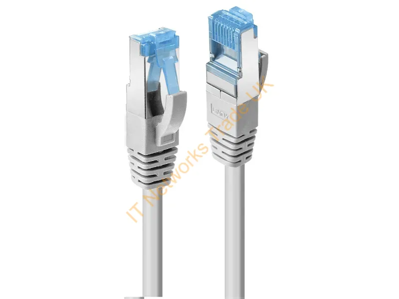 47142 - Lindy 50m Cat.6A S/FTP LSZH Cable, Grey
