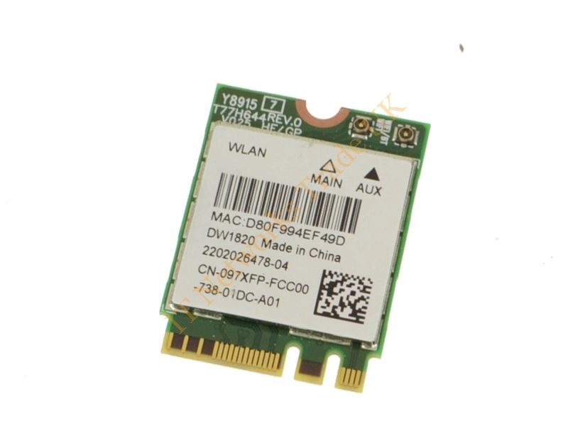 473-BBBB Dell IEEE 802.11AC Wireless LAN Adapter Wireless LAN Card