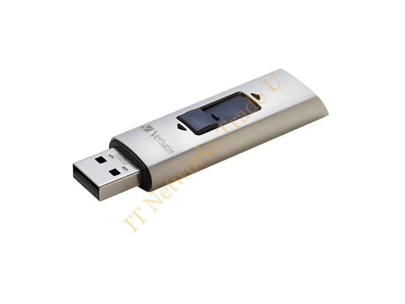47691 - Verbatim VX400 256GB USB 3.0 (3.1 Gen 1) USB Type-A connector Silver USB flash drive Storage Device