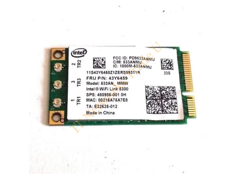 480986-001 HP Wi-Fi Link 5300 802.11a/b/g/n Mini PCI-Express WLAN Wireless Network Interface Module Wireless LAN Card