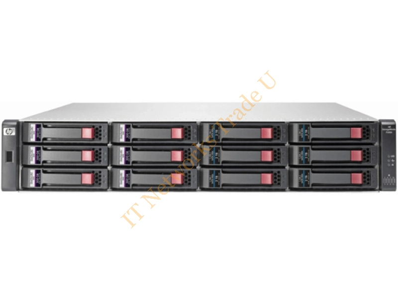 481321-001 HP StorageWorks MSA2000 Chassis with Midplane LFF Hard Drive Network Storage System