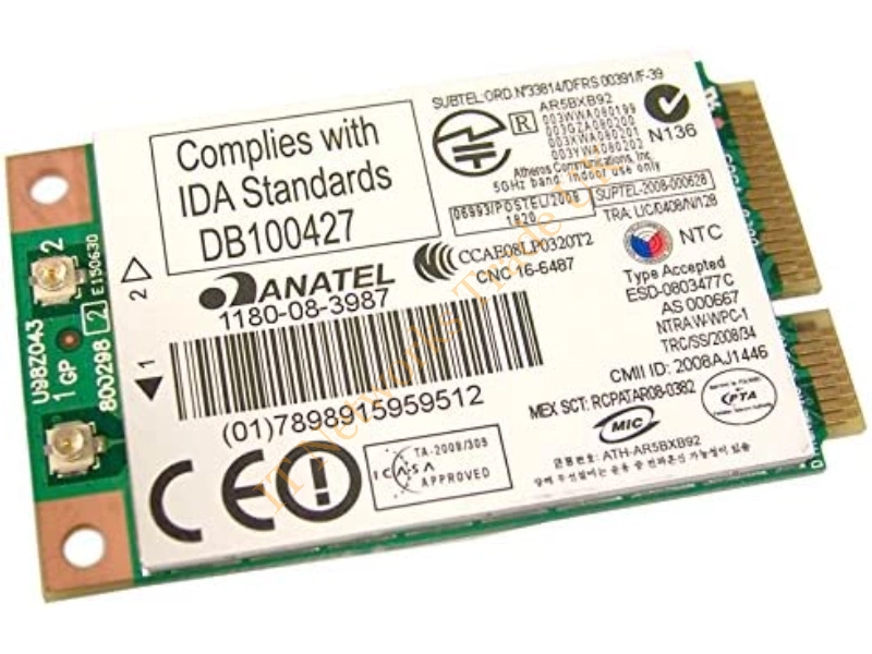 481378-002 HP Mini PCI 802.11a/g/n Wireless LAN Network Adapter Card Wireless LAN Card