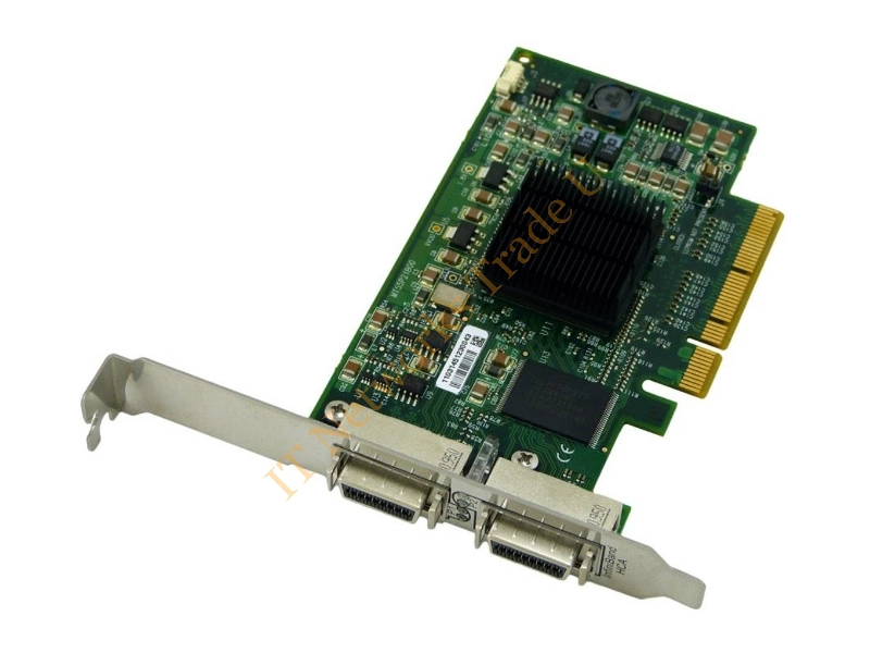 483513-B21 HP InfiniBand 4X DDR PCI-Express 0 Memory Dual Port HCA Raid Controller