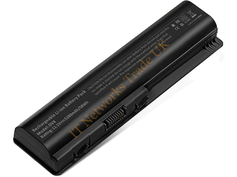 484170-002 HP 6-Cell Li-Ion 10.8VDC 4400mAh Battery for PavilionDV4 / DV5 Laptop Battery