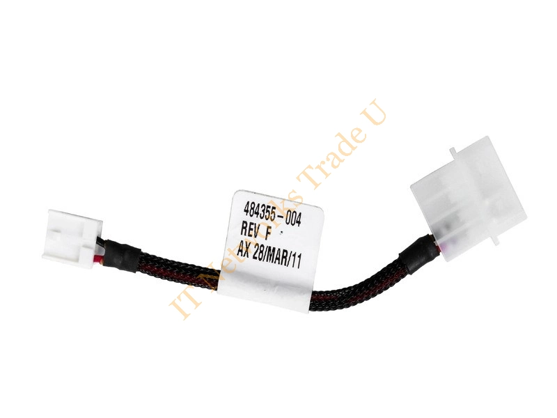 484355-004 HP 10cm SATA Optical Drive Power Cable for ProLiant DL380 G6 Server